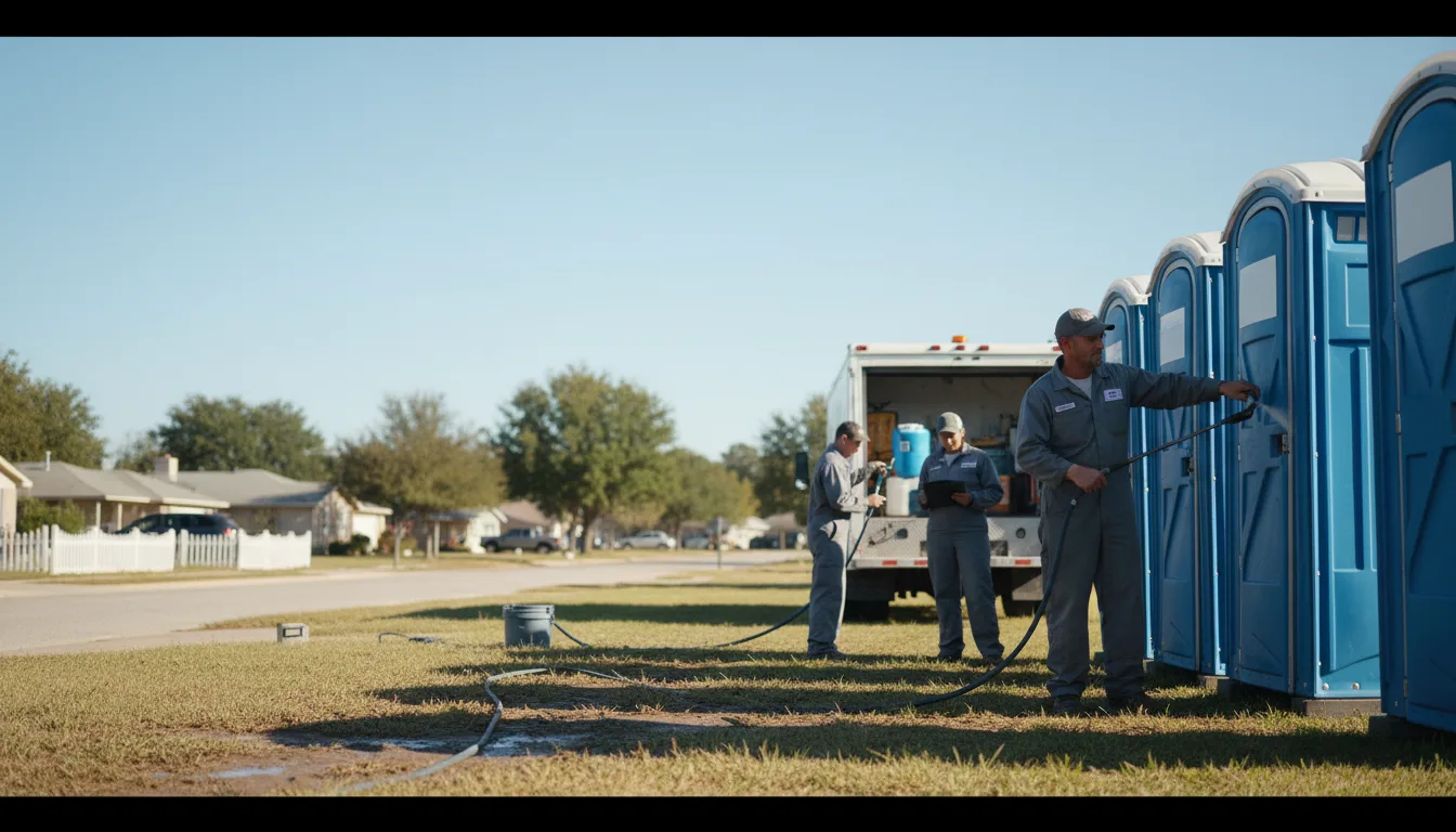 Long-Term Portable Toilet Rental in Danville, OH near me